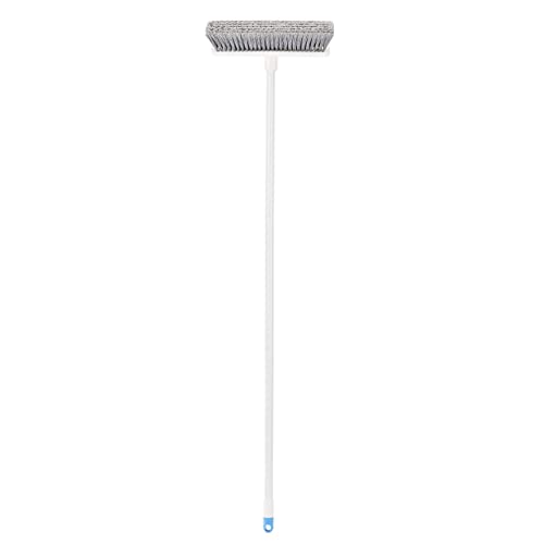 Amazon Basics Balai brosse incliné, bleu et blanc