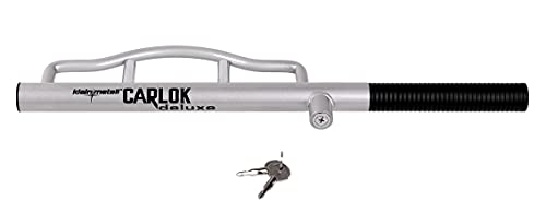 Kleinmetall 60230700 Carlok Deluxe Barre antivol pour voiture Argenté