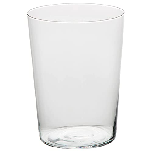 Tradineur Lot de 12 verres à cidre en verre, passent au lave-vaisselle et au micro-ondes, pour servir de l'eau, des boissons, des boissons gazeuses, 12 x 9 cm, 50 cl