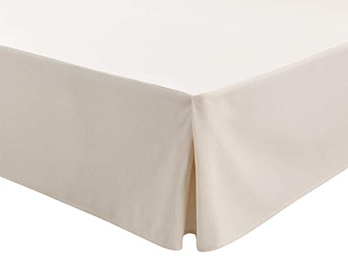 EasyCosy - Cache Sommier ATENEA, Couvre Sommier Lit 90 - (90x190/200cm). Couleur Brute