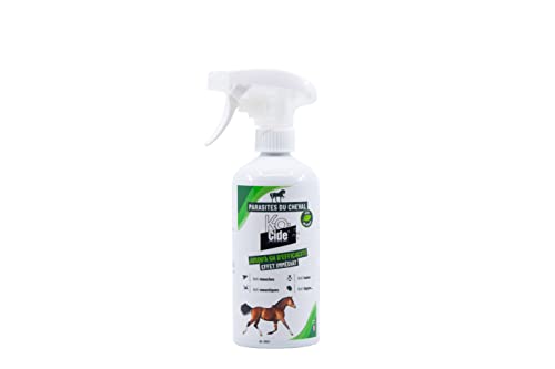 K-Ocide Barrière répulsive parasites du cheval - Anti-Insectes - Polyvalent - Produit Naturel -500 ml.
