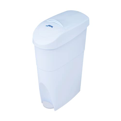 Jofel AM41000 Poubelle pour Protections Féminines avec Pédale 15L blanc