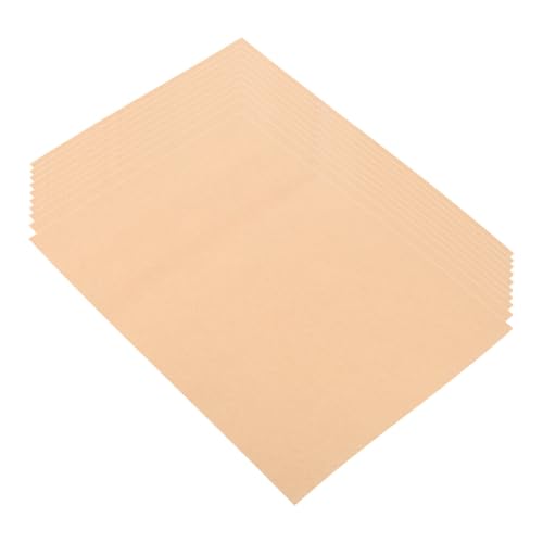 Beavorty Feuille De 10 Pièces papier braille Fournitures d'apprentissage en braille Papier d'écriture clair pour personnes aveugles kit d'apprentissage du braille Khaki