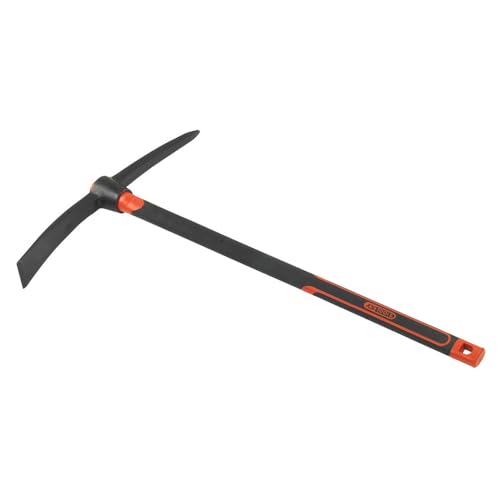 KS Tools - 144.0922 - Pioche de jardinage avec un manche tri-matière - œil rond - 3,5 kg