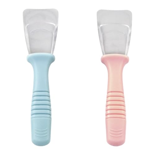 XENQITO 2 pièces Grattoir de Dégivrage, Dégivrant pour Réfrigérateur et Congélateur, Grattoir à Glace en Acier Inoxydable, Dégivreur de Congélateur de Cuisine Domestique Accessoires de Réfrigérateur