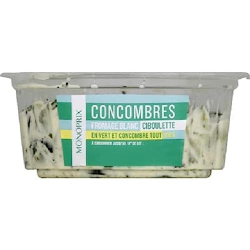 Monoprix Concombres fromage blanc ciboulette - La barquette de 300 g