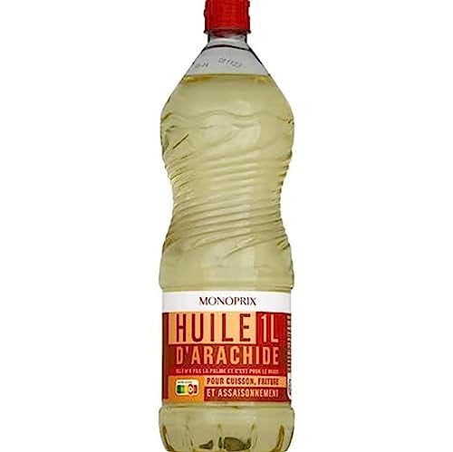 Monoprix Huile d arachide - La bouteille de 1 Litre