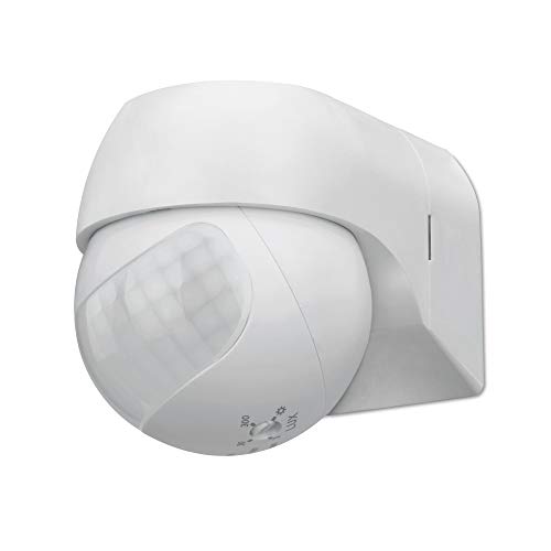 conecto détecteur de Mouvement Infrarouge, Montage en saillie, Angle de détection 180°, Montage intérieur et extérieur, IP44, Blanc, SA-CC50214-V2