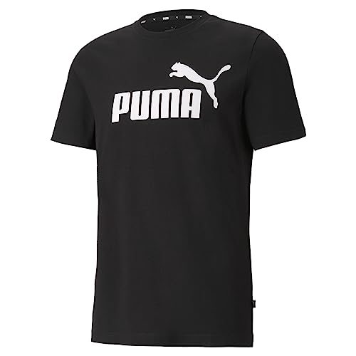 PUMA ESS Logo Tee T-Shirt Homme, XL, Noir