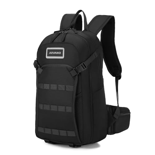 Arvano Sac à Dos Velo, Petit Sac à Dos de Randonnéede 16L pour Homme Femme, Sac à Dos de VTT, Sac à Dos Ski, Sac à Dos Cycliste Sac à Dos Sport pour Snowboard Moto