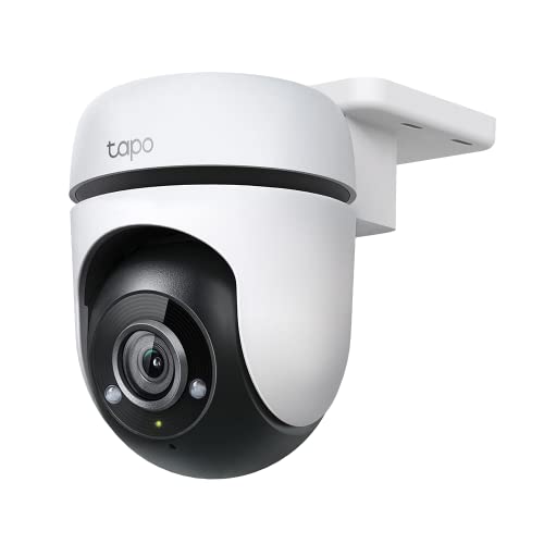 Tapo Caméra Surveillance WiFi extérieur PTZ 1080P C500, Détection de Personne et Suivi de Mouvement, Étanche IP65, Alarme sonore Personnalisable