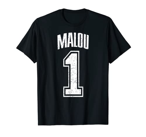 Malou Supporter Numéro 1 Biggest Fan T-Shirt