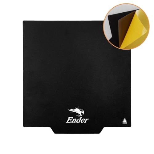 Creality Ender 3 Plateau Magnétique Plateforme Imprimante 3D Flexible Plaque Lit d'impression pour Ender 3 Pro/Ender 3 V2/Ender 5/CR 20, 235x235mm