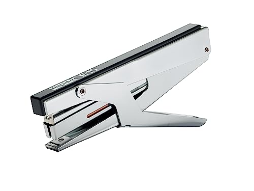 Rapid - Agrafeuse Economy, Capacité 10 Feuilles, Compatible avec les Agrafes n°10, Métal / Plastique ABS, Profondeur d'Insertion 50 mm
