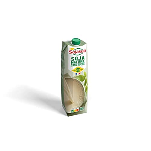 Sojasun Boisson de soja nature sans sucres - La brique de 1 l