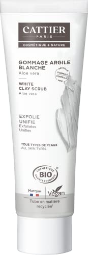 CATTIER Gommage Argile Blanche - 100ml - bio