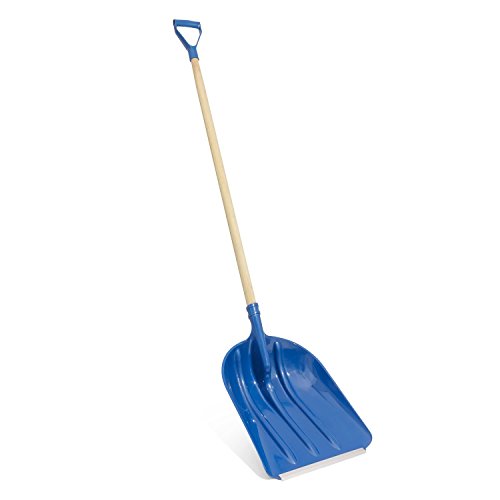 Prosperplast Pelle à Neige Manche en Bois et de Haute capacité Scoop renforcé avec Bord en métal
