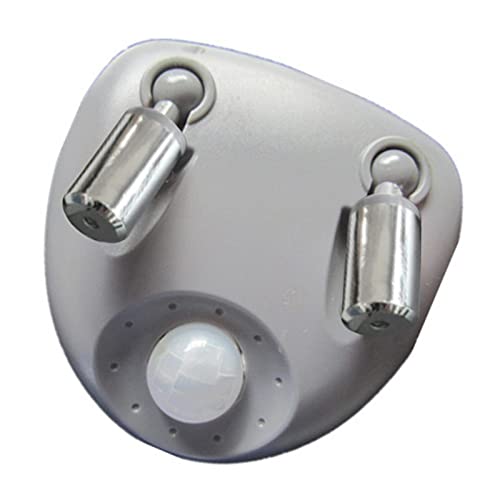 Laluky Aide au stationnement pour garage - Universel ABS - Double laser - Aide au stationnement - Position de recul - Guide d'induction infrarouge - Système d'aide au stationnement réglable (gris)