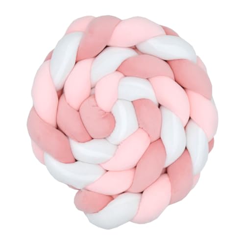 babyCalin - Coussin tresse 200 cm Rose