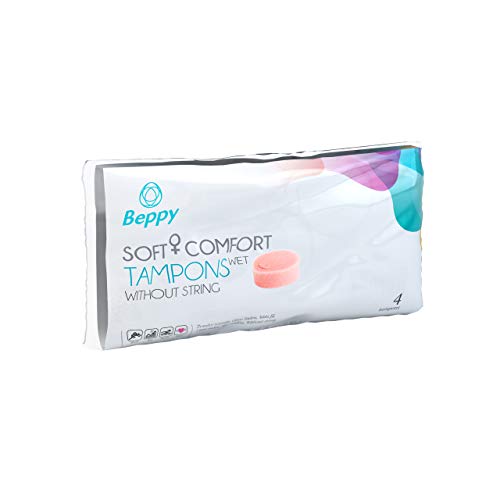 Beppy Soft Comfort Tampon avec Lubrifiant Revêtement 4 Pièces