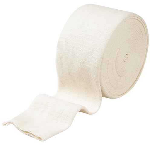 Bandage tubulaire élastique Tubulaire Bandage Respirant 6.5 cm x 5 m Bandage de Pansement en Filet pour Genou Cuisse Mollet Bras