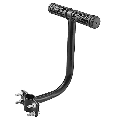 Ouken Vélo Banquette Arrière Poignée De Vélos Arrière Siège Accoudoirs De Sécurité en Acier Vélo Enfants Accoudoirs Cycle Noir Accessoires