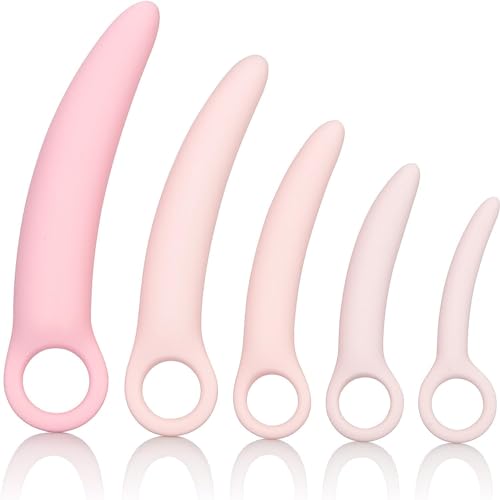 She is Love Ensemble de 5 Pièces en Silicone Dilatateur Rose