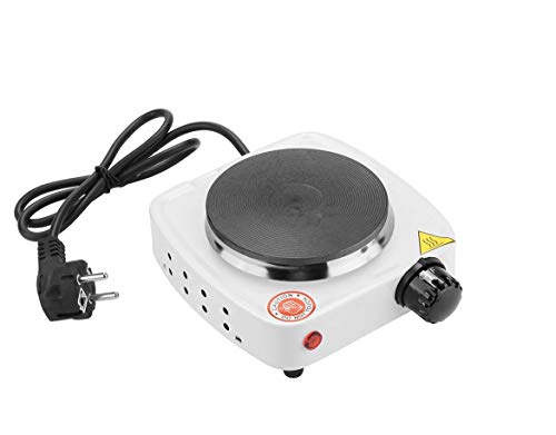 TEMPO DI SALDI Mini cuisinière électrique 500 W réglable plaque fonte voyage camping 108 mm