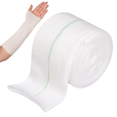 Bandage de compression élastique en forme de tube - 5 cm x 5 m - Bandage de soutien tubulaire pour petits membres, poignets, coudes