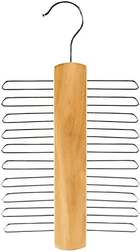 HANGERWORLD Porte-Cravate à 20 Supports – pour écharpes, Ceintures, Accessoires