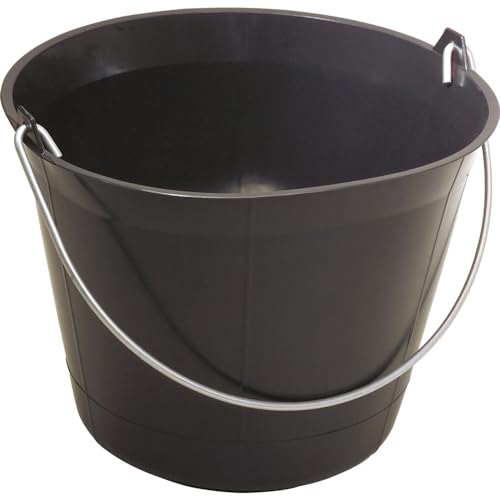 KS Tools - 140.0036 - Seau de maçon plastique noir - 11L