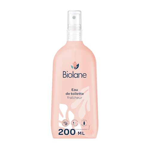 BIOLANE-Eau de toilette bebe Fraicheur -Parfume Bébé après la Toilette- NOUVELLE FORMULE - Pour Fille et Garçon-200ml-Fabriqué en France