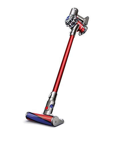 Dyson V6 Total Clean Aspirateur Balai Technologie 2 Tier Radial Garantie 2 ans Rouge/Métal