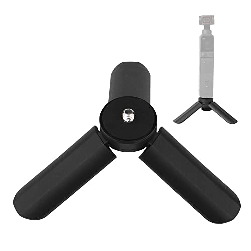 LbsAMP Mini Trépied avec vis 1/4 Pouce Trépied de Table Bureau Trépied antidérapant Flexible Trépied Universel pour Smartphone Smooth 4 Osmo Mobile Vimble 2 Poignée à Cardan et Toutes Les Caméras