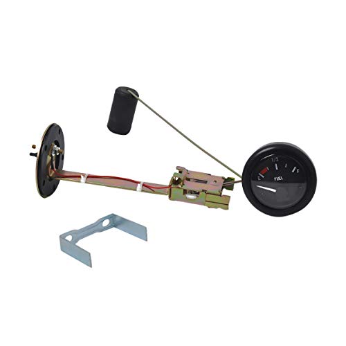 Jauge Carburant Moto Universelle 12V - Affichage LED - Boîtier Aluminium - Pour Moto/Voiture