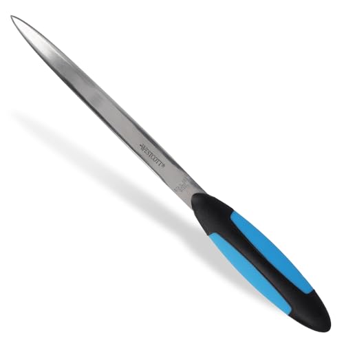 Westcott Coupe-papier avec poignée Softgrip | Coupe-papier haut de gamme avec lame en acier inoxydable | Poignée ergonomique Softgrip | Ouvre les lettres facilement et proprement | E-29697 00