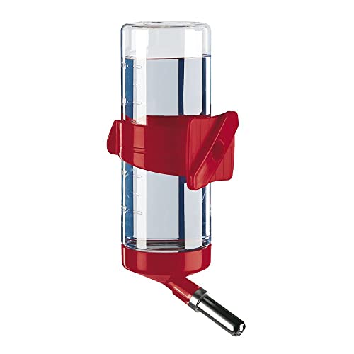 Ferplast Distributeur d'Eau pour Cochons d’Inde, Rats, FPI 4662 DRINKY, 300 cc, Adapté aux Cages grillagées, couleurs mélangées