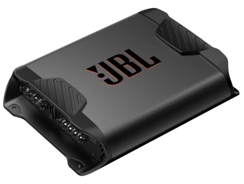 JBL Concert A652 Amplificateur Audio Voiture à 2 Canaux de Classe AB - Ampli Sono Voiture avec 2 x 65 watts RMS - 2 ou 1 canal : 500 watts de pointe pour 2 haut-parleurs stereo, ou 1 subwoofer mono