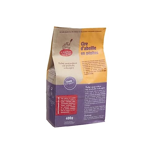 La droguerie écologique 4152 – Cire Abeilles en Nuggets, 400 GR