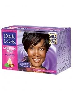Dark&Lovely Kit relaxant No-Lye Super - Crème - Chimiquement actif - Redressement - Unisexe