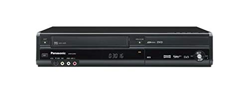 Panasonic DMR-EZ47 Combinaison enregistreur DVD et magnétoscope avec Conversion ascendante 1080P et TNT Noir