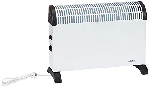 Clatronic Kh 3077 Radiateur électrique 3 Niveaux Thermostat Réglable 2000 W
