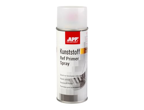 AUTO-PLAST PRODUKT APP Kunstoff Ref Primer Spray | Apprêt pour plastiques | Bombe appret plastique | Transparent | 400 ml