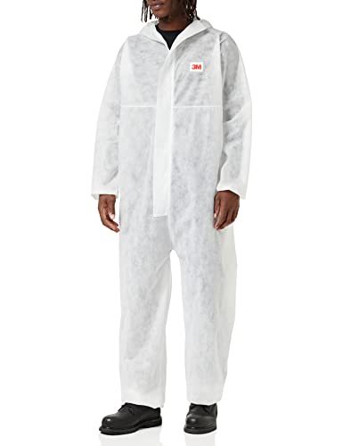 3M 4500 Vêtements de Protection Type CE, I Cat, Polypropylène 45g / m2, Blanc, Taille XL