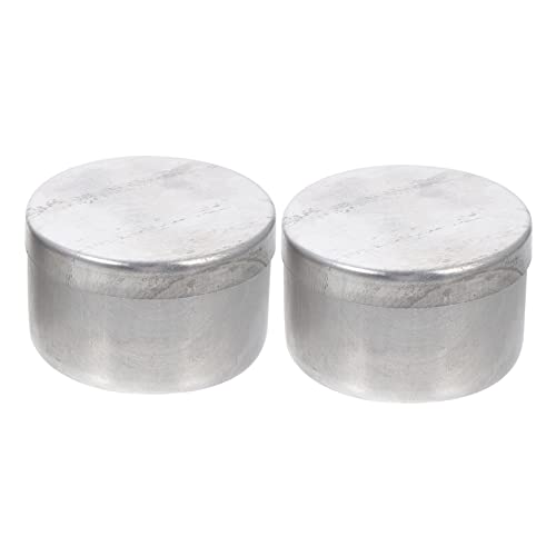 iplusmile 4 Pièces Plateau de pesée en aluminium plateau de balance en aluminium nacelles de pesée pour balances bateau de pesée Récipient de pesée facile à utiliser petits contenants outil