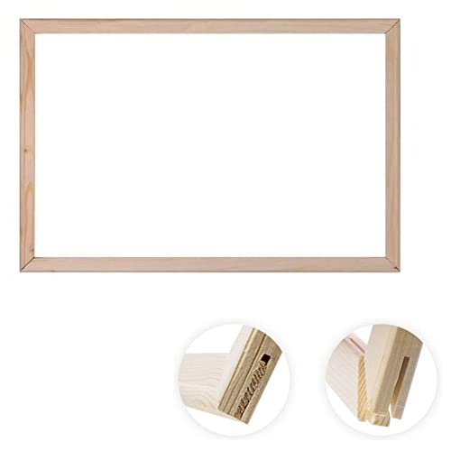 YEESAM ART Châssis en bois 40 x 50 cm pour peinture par numéros sur toile, kit de cadre pour peinture au diamant, point de croix, facile à assembler