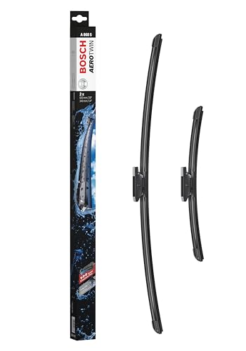 Bosch Balais d'Essuie–Glace Plats Aerotwin A868S, Longueur: 650mm/340mm – 1 Paire de Balais avant