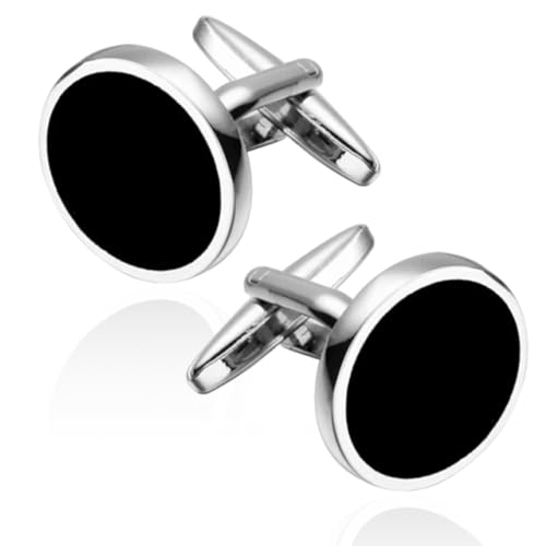 EIH1 2 Pièces bouton de manchette homme, Boutons de manchette pour homme, Bouton manchette homme, A