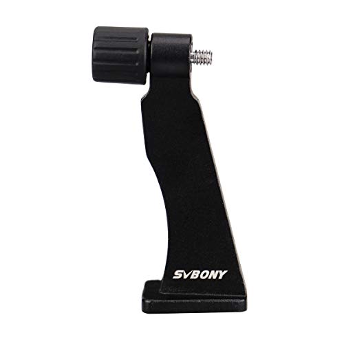 Svbony SV110 Adaptateur de Trépied 1/4Pouces Adaptateur de Trépied de Télescope Binoculaire Métal Complet pour l'Observation des Oiseaux de la Faune