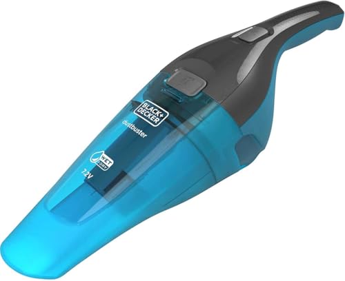 BLACK+DECKER dustbuster Aspirateur à Main sans Fil 7.2V, Humide & Sec, WDC215WA-QW